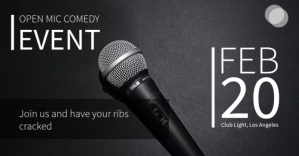 Facebook event poster template