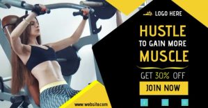 Facebook Fitness Banners template