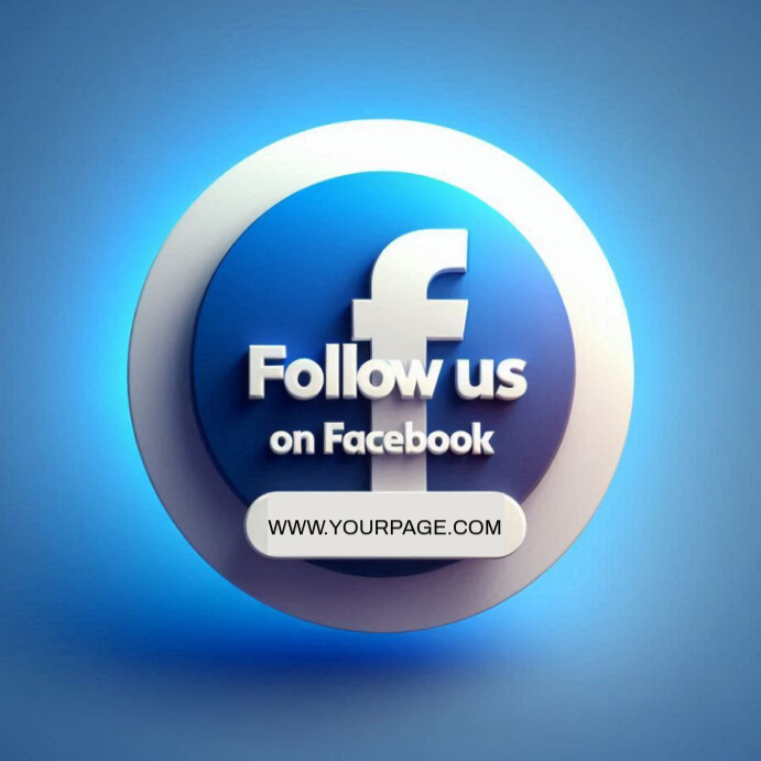 Copy of Facebook handle | PosterMyWall