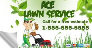 Facebook lawn service Template