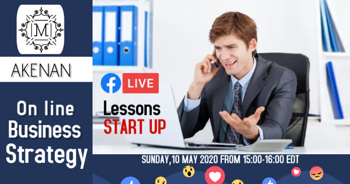 FACEBOOK LIVE Template | PosterMyWall
