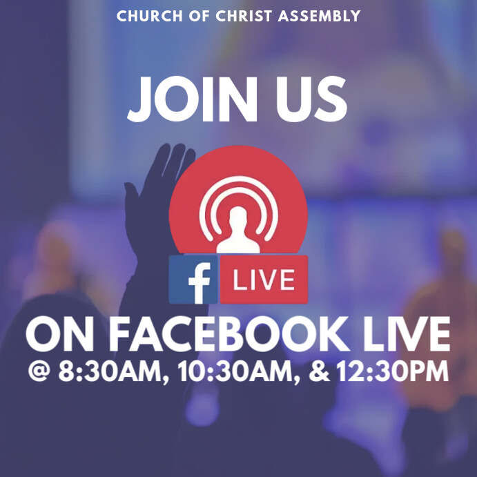 Facebook Live Template | PosterMyWall