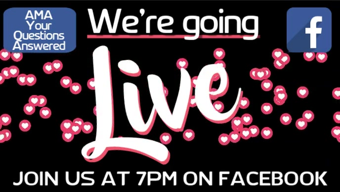 Livestream Announcement Template | PosterMyWall