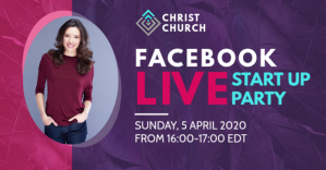 Facebook Live Party Post template