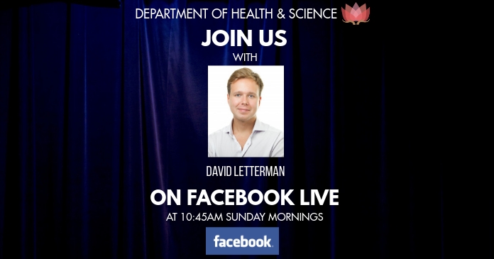 FACEBOOK LIVE SESSION template