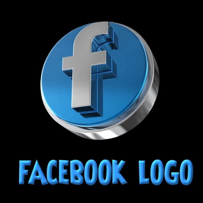 Facebook Logo Template PosterMyWall