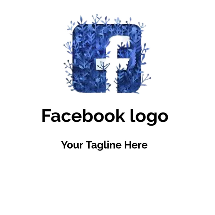 Facebook Logo Template PosterMyWall