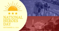 Facebook Photo Heroes Day Philippines template
