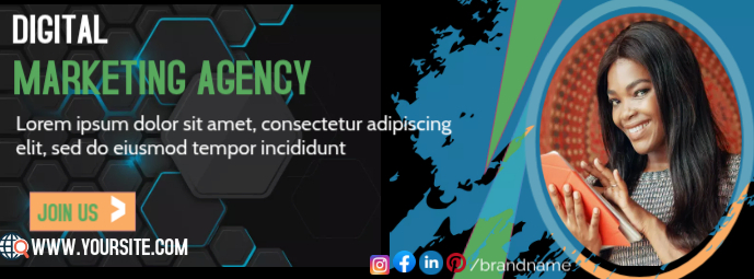Plantilla de Facebook Profile Cover Banner | PosterMyWall