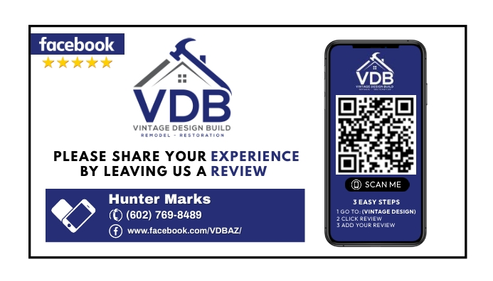 Facebook Review Card Cartão de visita template
