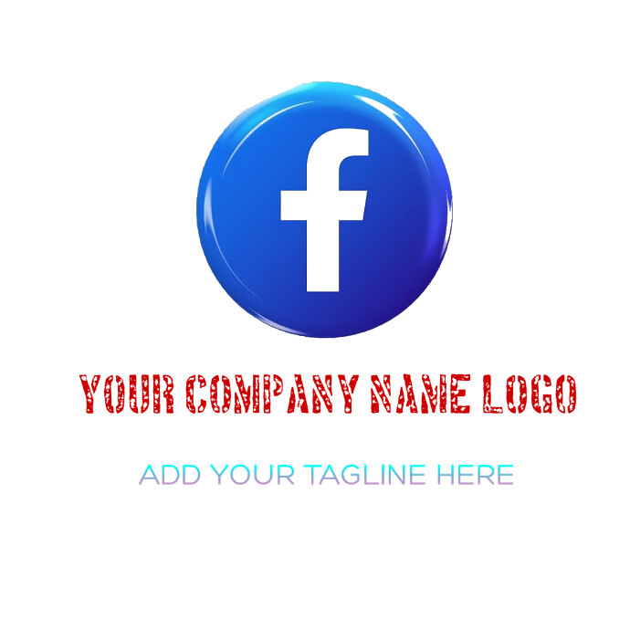 Facebook sign logo Templat | PosterMyWall