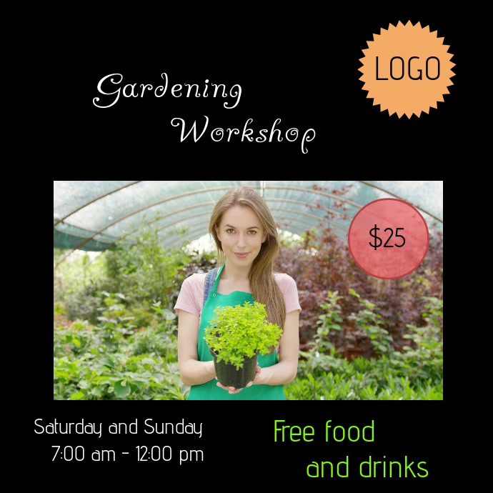 Gardening Template | PosterMyWall