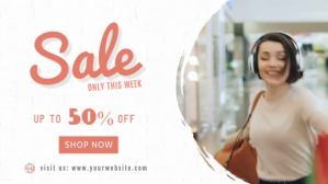 Facebook Cover Sale Banner template