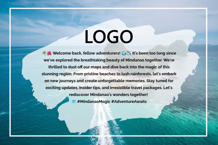 Facebook Welcome Post Travel Agency Template | PosterMyWall