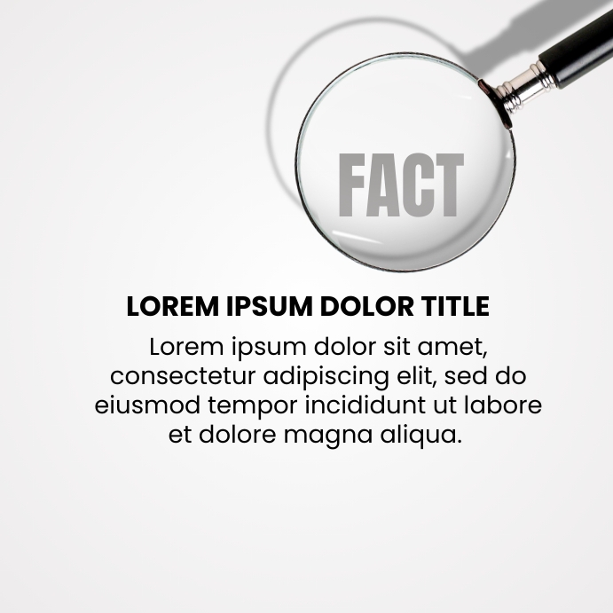 Fact Template | PosterMyWall