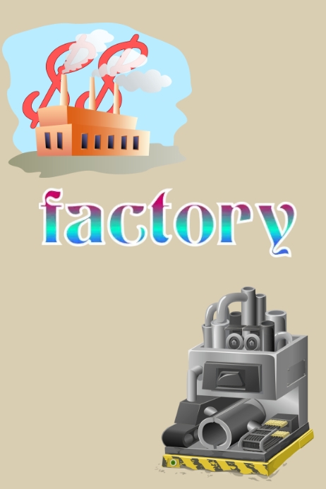 factory Template | PosterMyWall