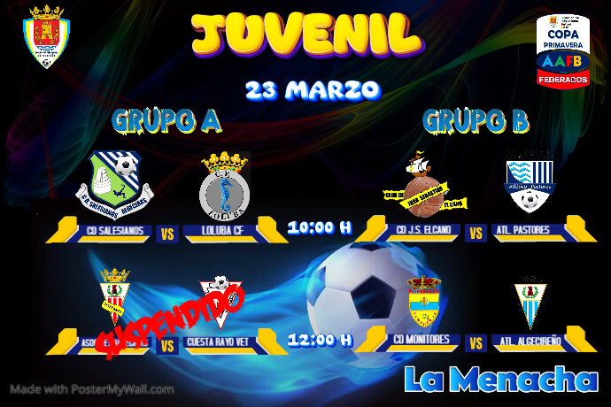 JUVENIL Poster template