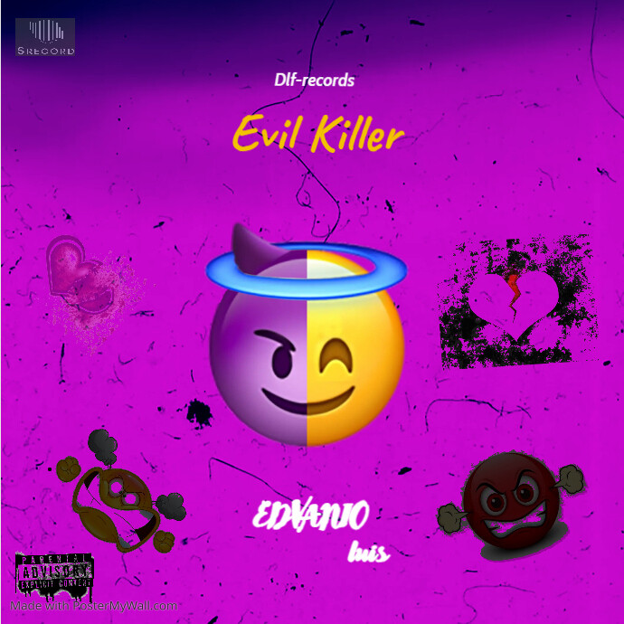 bad boy mixtape cover art design template PosterMyWall