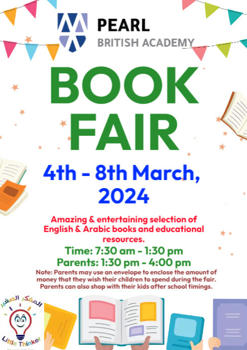 Book Fair Flyer Template | PosterMyWall