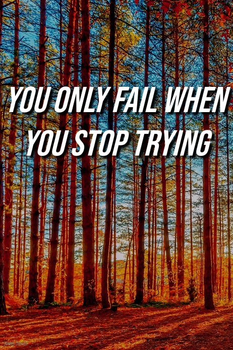 Fail Template | PosterMyWall