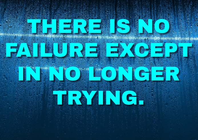 FAILURE AND TRYING QUOTE TEMPLATE A4