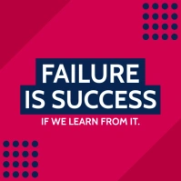 Failure is Success Template Square (1:1)