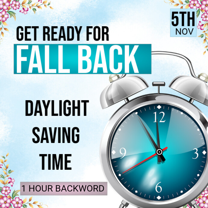 Fall Back Memo Copy of Fall-back-daylight-saving-time-design-template Instagram Post ...