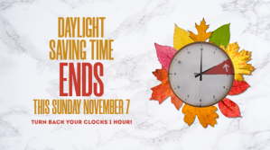 Blanc Daylight Saving Time Digital Display Template