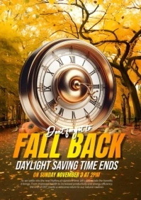 Fall back A4 template