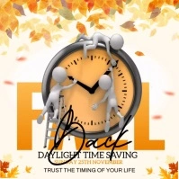 Fall back Square (1:1) template