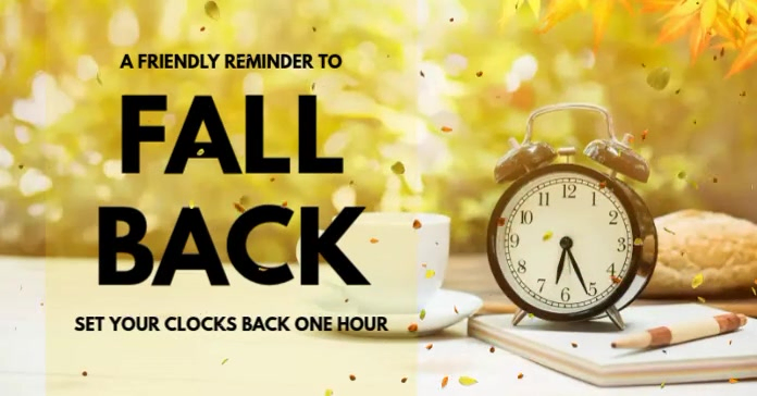 Daylight Saving Reminder Template | PosterMyWall