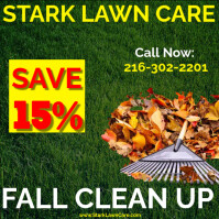 Fall Clean Up Template | PosterMyWall