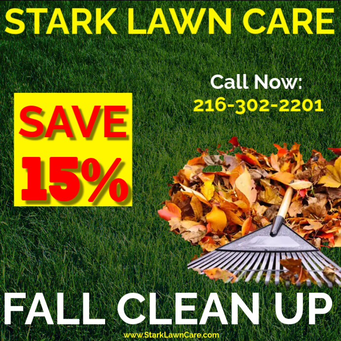 Fall Clean Up Template | PosterMyWall