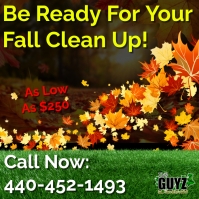 FALL CLEAN UP Template | PosterMyWall