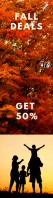 Fall Deals Template Wide Skyscraper