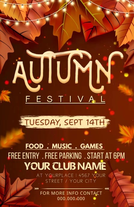 FALL Template | PosterMyWall