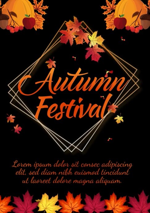 Fall Template PosterMyWall