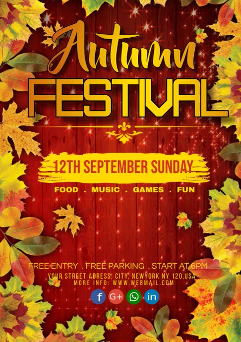 fall Template | PosterMyWall