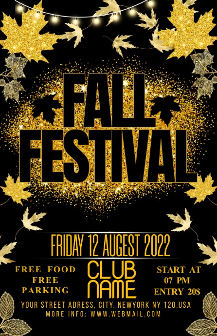 Fall Template PosterMyWall