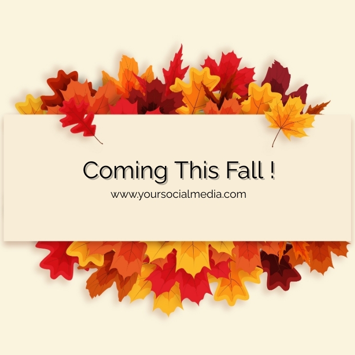 Fall Design Template Copy of fall | PosterMyWall