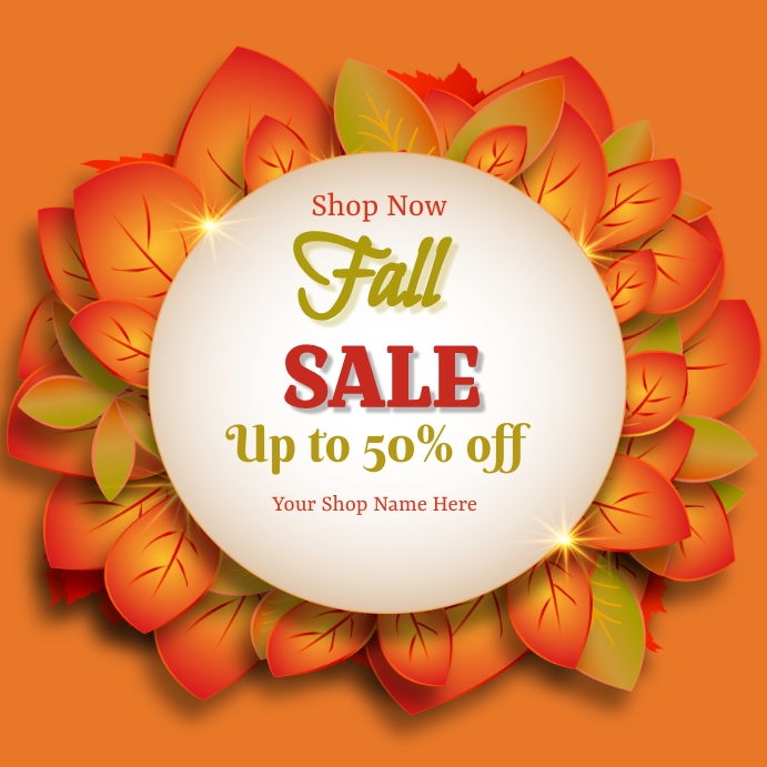 Fall Template | PosterMyWall