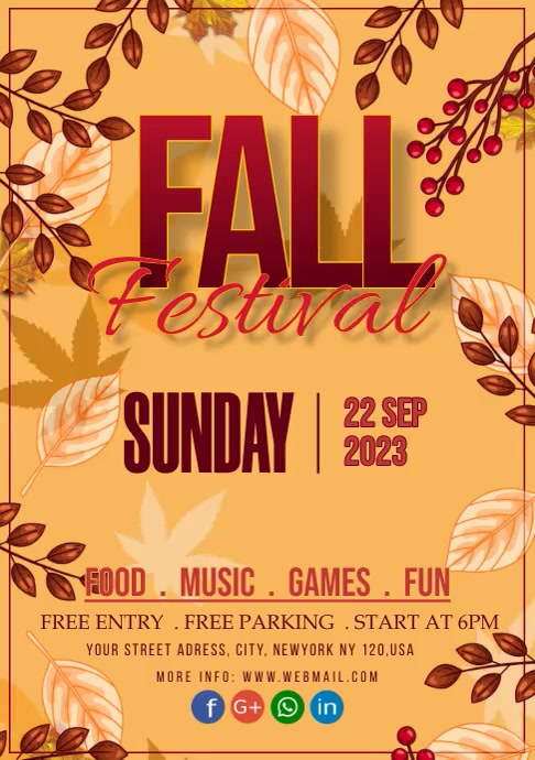fall Template | PosterMyWall