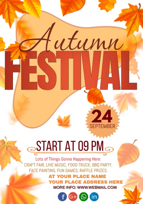 FALL Template | PosterMyWall