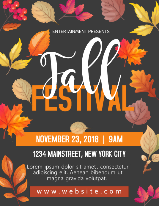 FALL EVENT Template | PosterMyWall