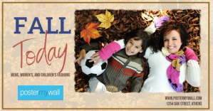 Fall family event Flier ภาพที่แชร์บน Facebook template