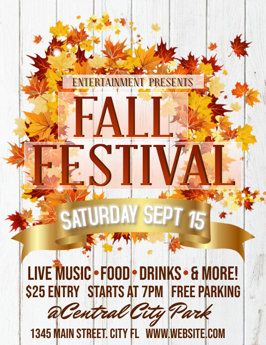 Fall Fest Header Copy of Fall Fest | PosterMyWall
