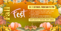 Banner Fall Event Fall Fest banner template | PosterMyWall