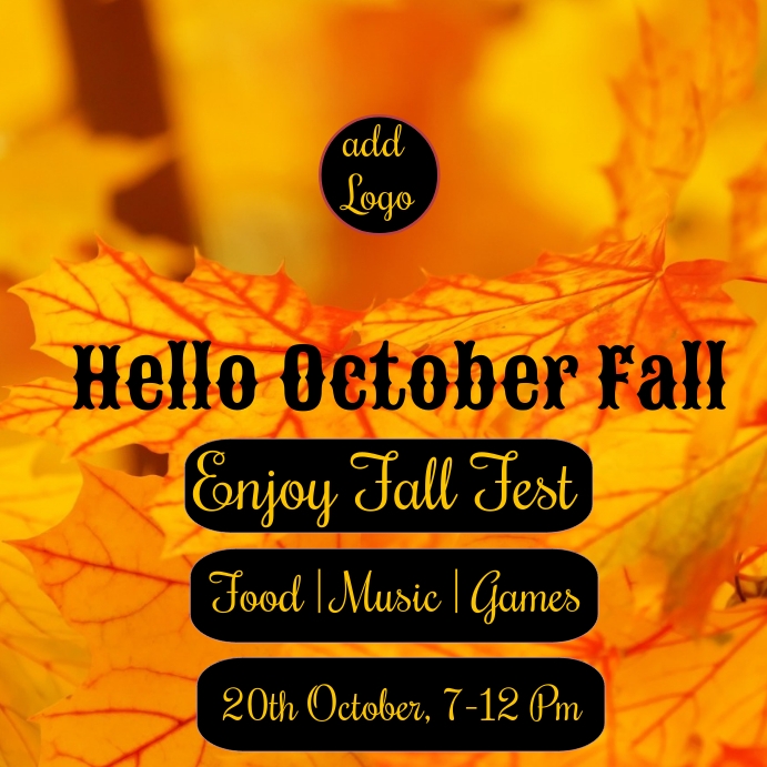 Copy of Fall fest instagram post | PosterMyWall