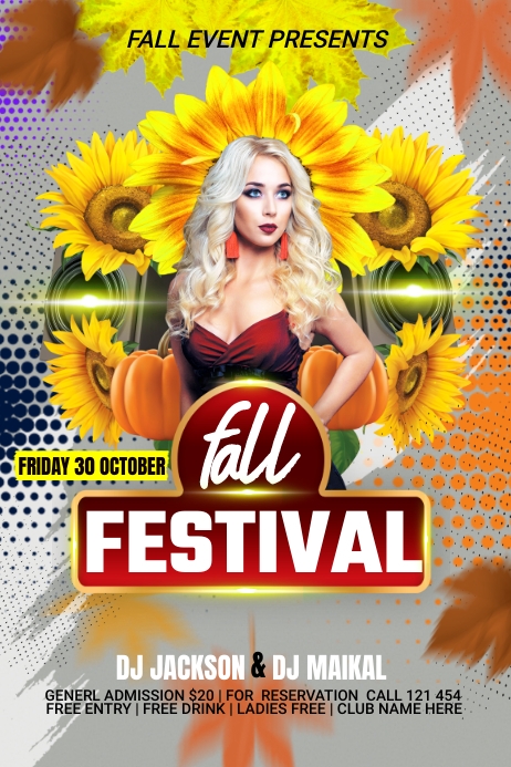 Copy of fall festival ad design | PosterMyWall