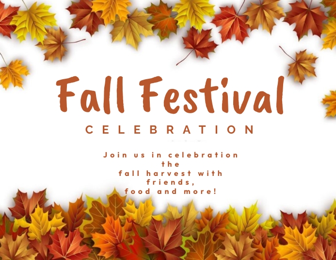 Fun Fall Ad Fall Festival Ads Template | PosterMyWall